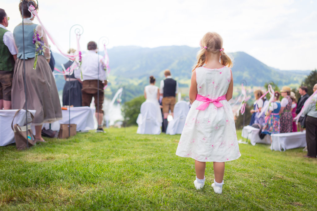 Traumhafte Hochzeitszeremonie am Schliersee
